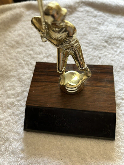 TROPHY: BASEBALL BATTER 5.25X4X3.5 INCHES