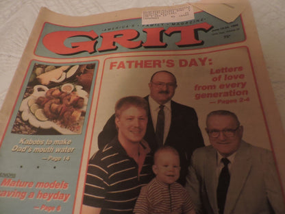 Grit Magazine July 1989 Issue Featuring: "Clean Water"