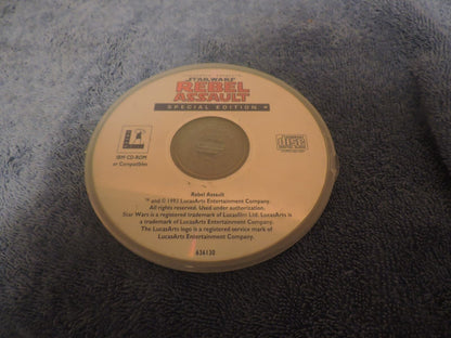 Star Wars Rebel Assault (Pc Game, CD)