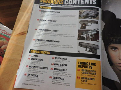 HANDGUNS FEBRUARY/MARCH 2016