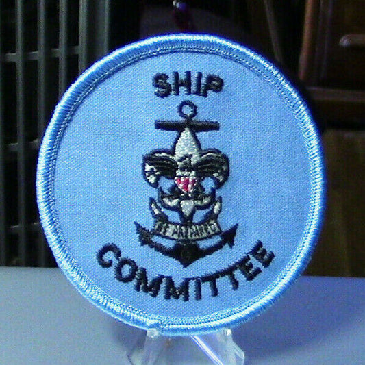 BSA: Sea Scout "Ship Committee" Patch (Brand New)
