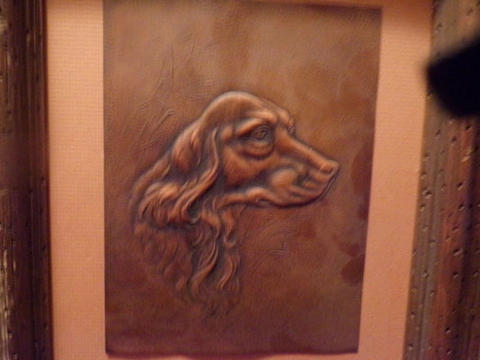 HALLMARK: Cooper Art Piece, Dog Silhouette -12.5