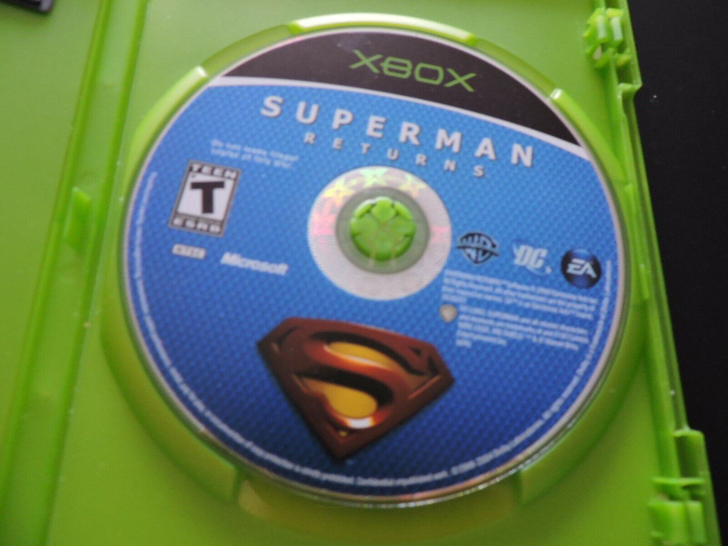 X BOX:  SUPERMAN RETURNS GAME--RATED T (TEEN)  2004