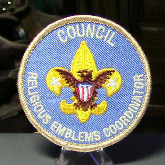Official BSA: Council Religious Emblems Coordinator Patch
