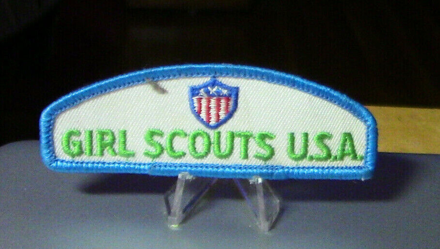 OFFICIAL GIRL SCOUT USA FLAP PATCH