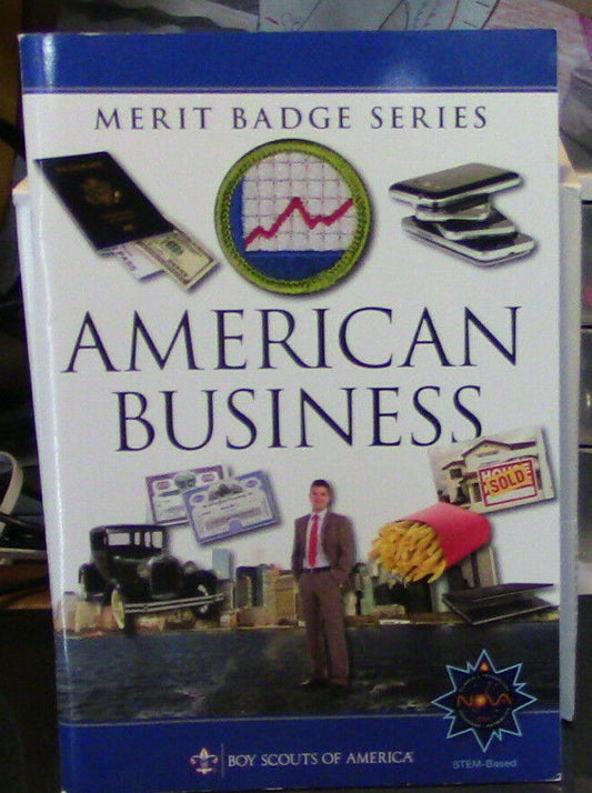 BSA-Merit Badge Series "American Business" Current Printing
