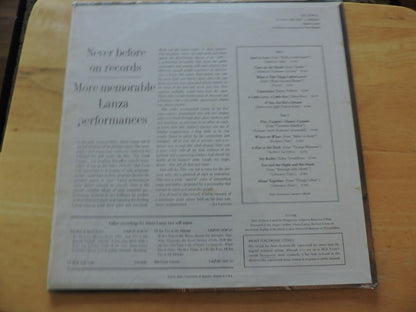 Mario Lanza If You Are But A Dream Vinyl Album