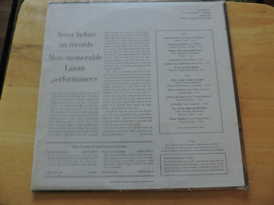 Mario Lanza If You Are But A Dream Vinyl Album