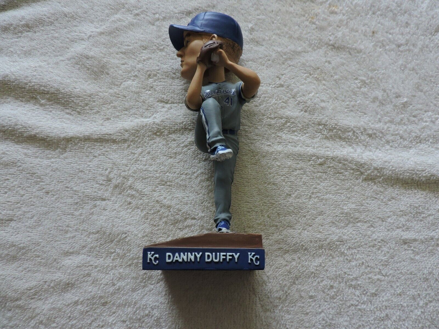 Danny Duffy KC Royals Bobblehead  7.5 INCHES TALL  2017 NO BOX