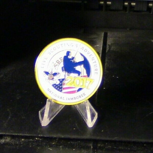 OFFICIAL BSA-2017 National Jamboree (Live Scouting's Adventure) Challenge Coin