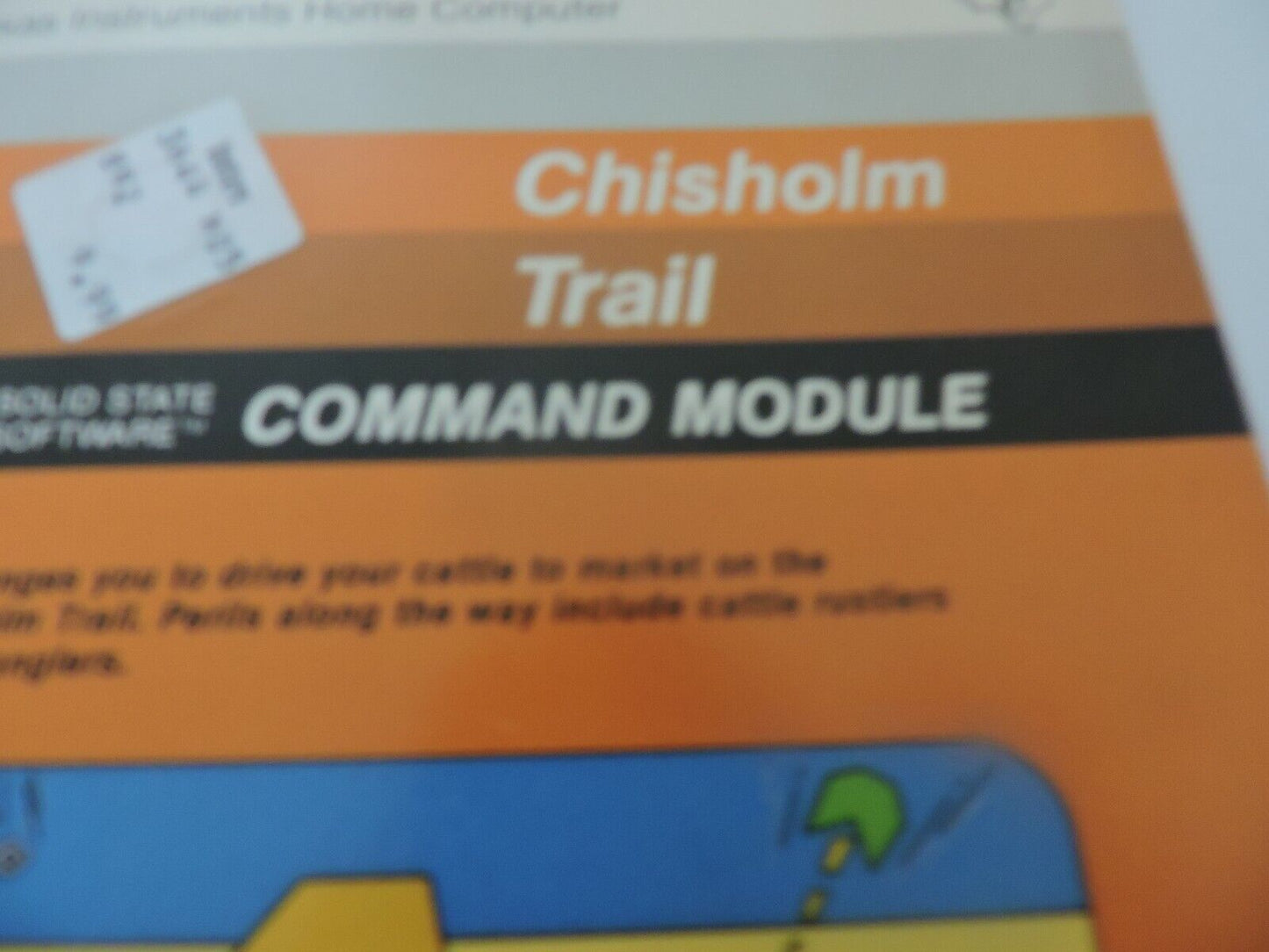 TEXAS INSTRUMENTS HOME COMPUTER: CHISHOLM TRAIL 1982