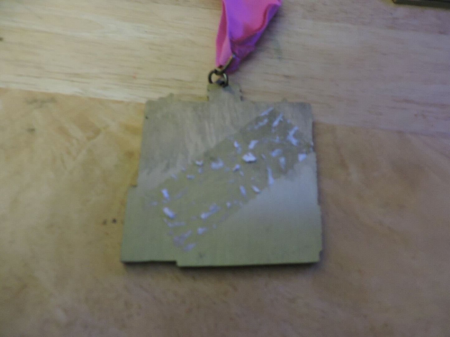 BRANSON CLASSIC GYMNASTICS INVITATIONAL 3X2.5 INCH MEDAL WHITE 3RD PLACE RIBBON