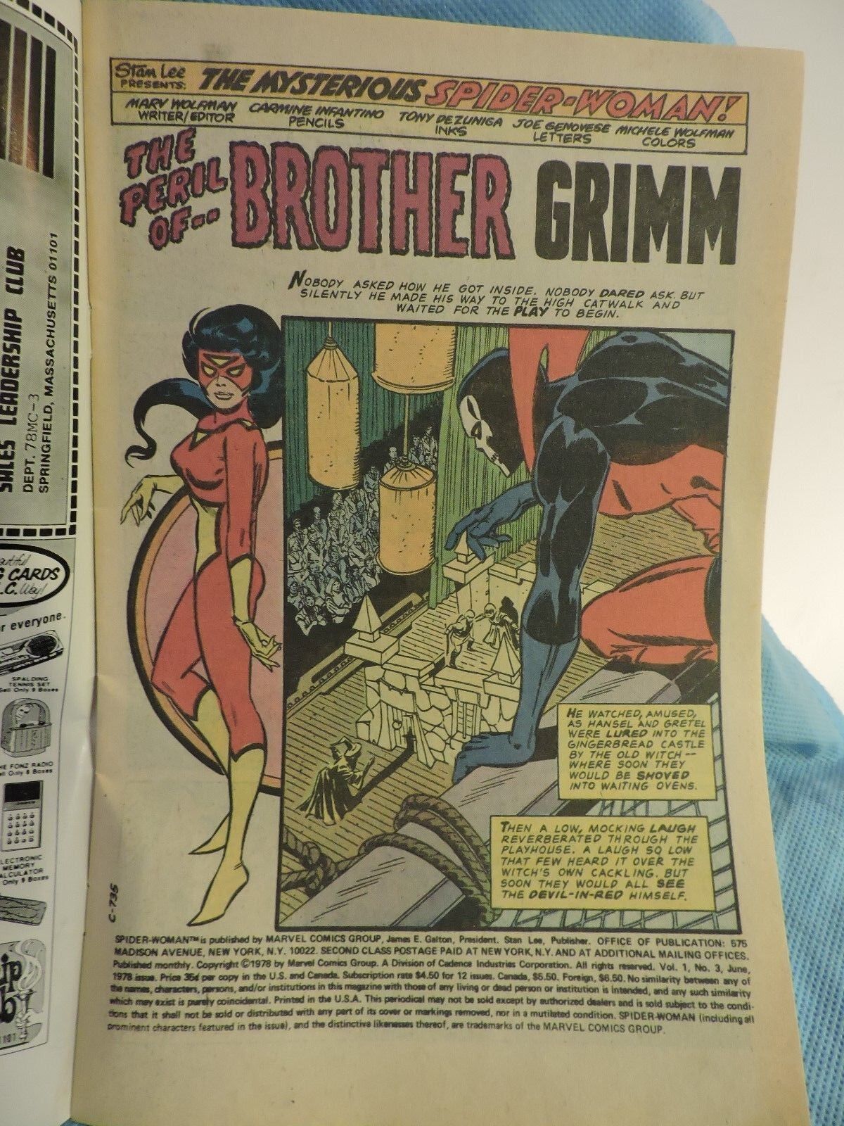 THE SPIDER-WOMAN WITH BROTHER GRIMM - 1978