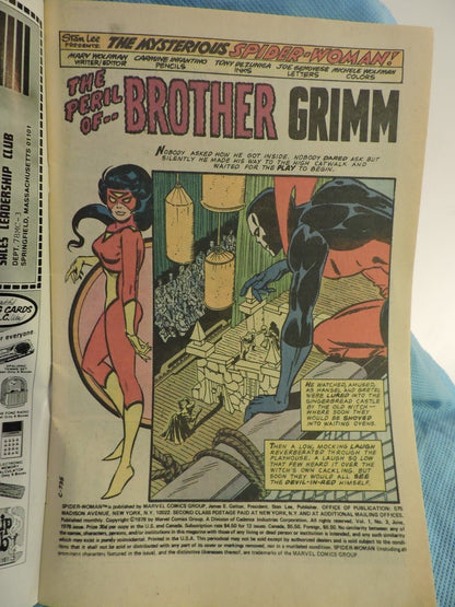 THE SPIDER-WOMAN WITH BROTHER GRIMM - 1978