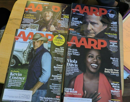 AAARP THE MAGAZINE  AMERICAN ASSOCIATION OF RETIRED PERSONS LOT OF 420192020