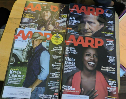 AAARP THE MAGAZINE  AMERICAN ASSOCIATION OF RETIRED PERSONS LOT OF 420192020