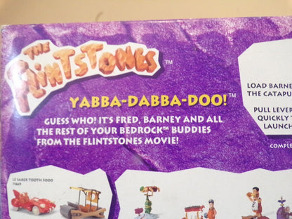 The Flintstones "Crash Test Barney" With Catapult Accessory