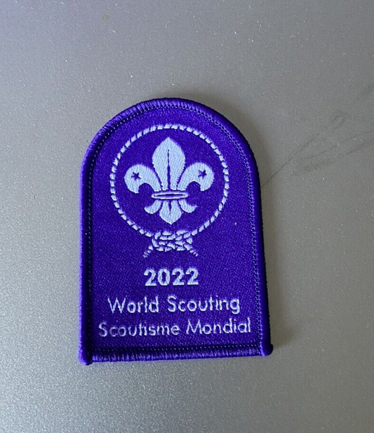 Official World Scouting Patch: 2022 World Scouting Badge