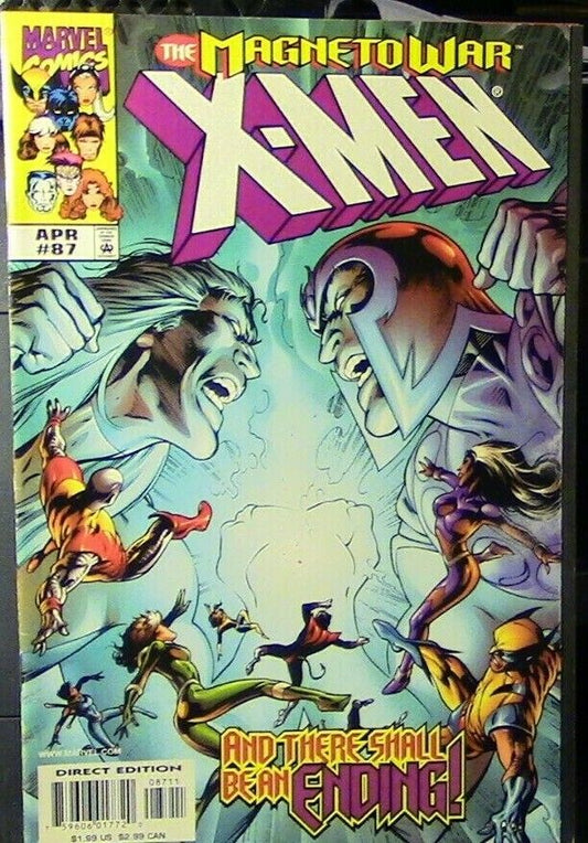 Marvel Presents: X Men, The Magneto War, Issue # 87