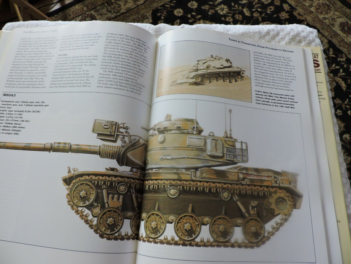THE WORLD'S GREAT TANKS FROM 1916 TO THE PRESENT DAY--ROBERT FORD 1997