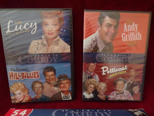 Classic Comedy DVD: 54 Classic Comedy Episodes/Lucy/Andy/The Clampets/Petticoat