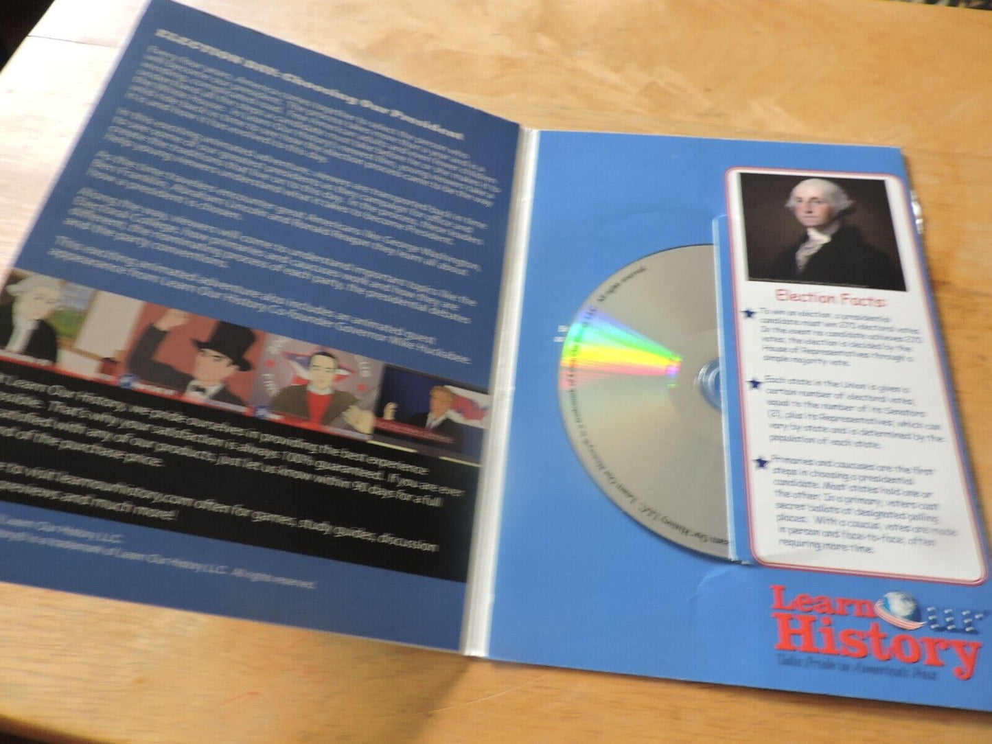 LEARN OUR HISTORY:  ELECTION DAY, CHOOSING OUR PRESIDENT DVD 2013-2016