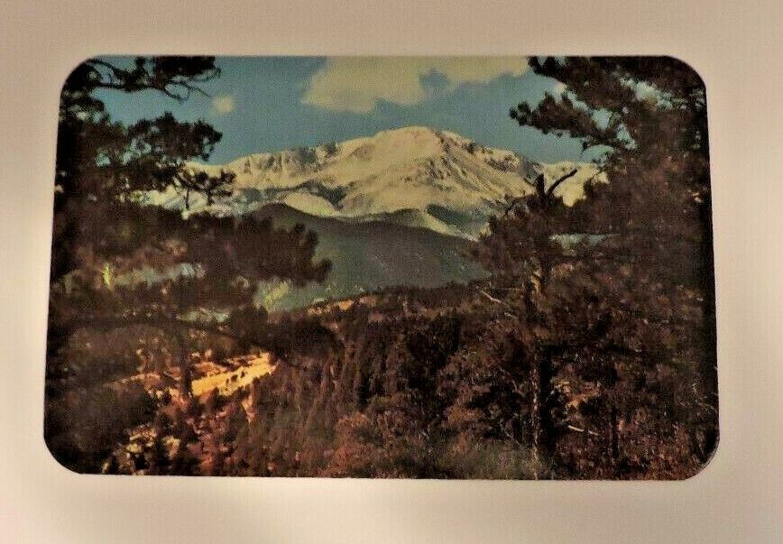Vintage (50's) Pikes Peak Postcard (Unposted)