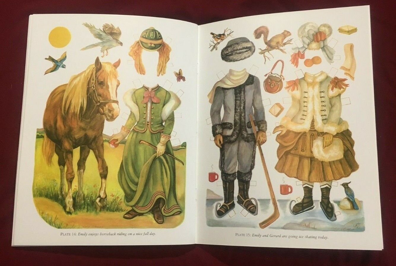 Dover Paper Dolls: Old-Fashioned Children by Evelyn Gathings (1989, Paperback)