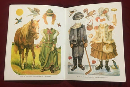 Dover Paper Dolls: Old-Fashioned Children by Evelyn Gathings (1989, Paperback)