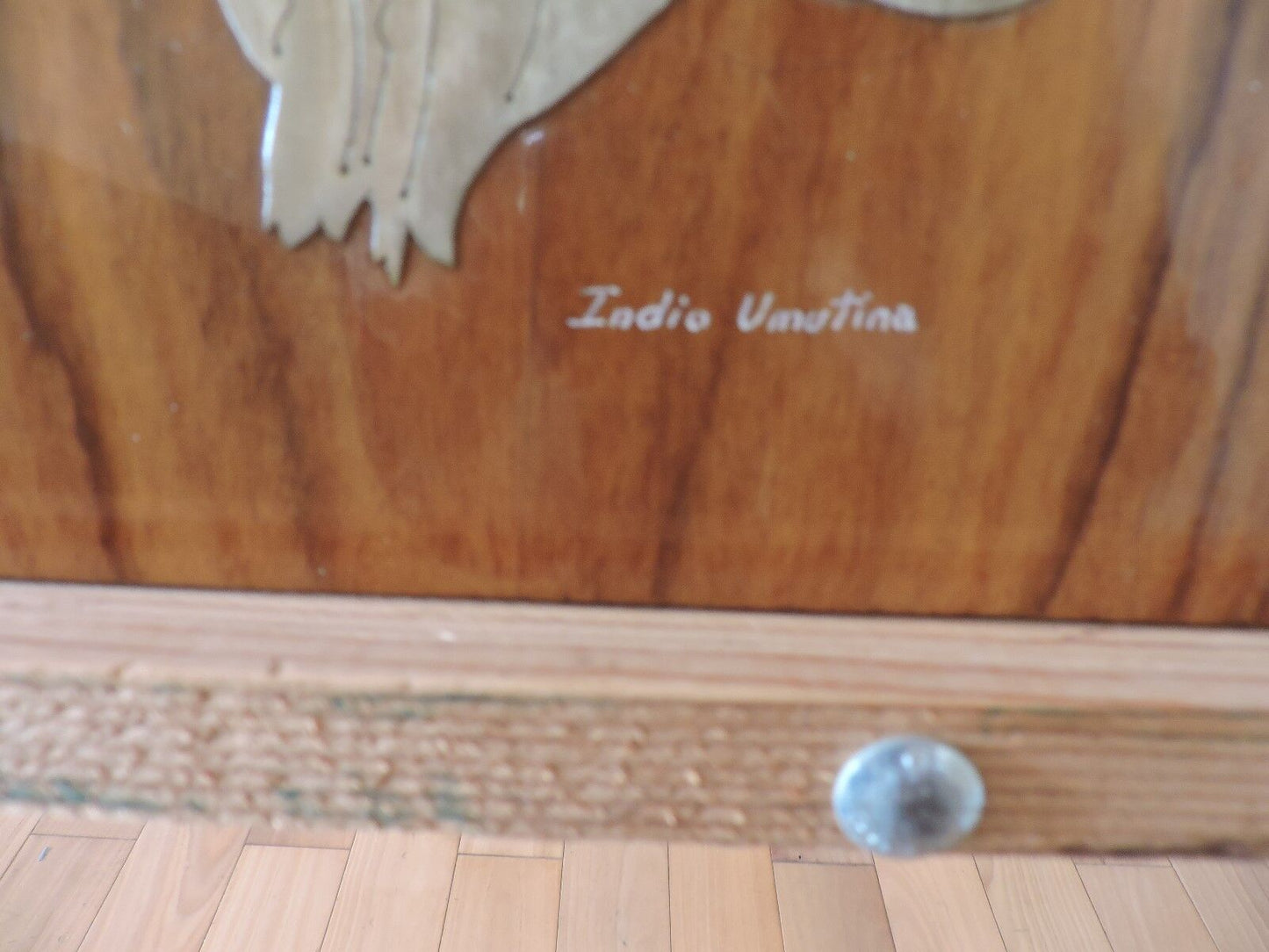 INDO UMATINA METAL ART FROM SAO PAOLO BRASIL 1980 - SIGNED BY ARTIST