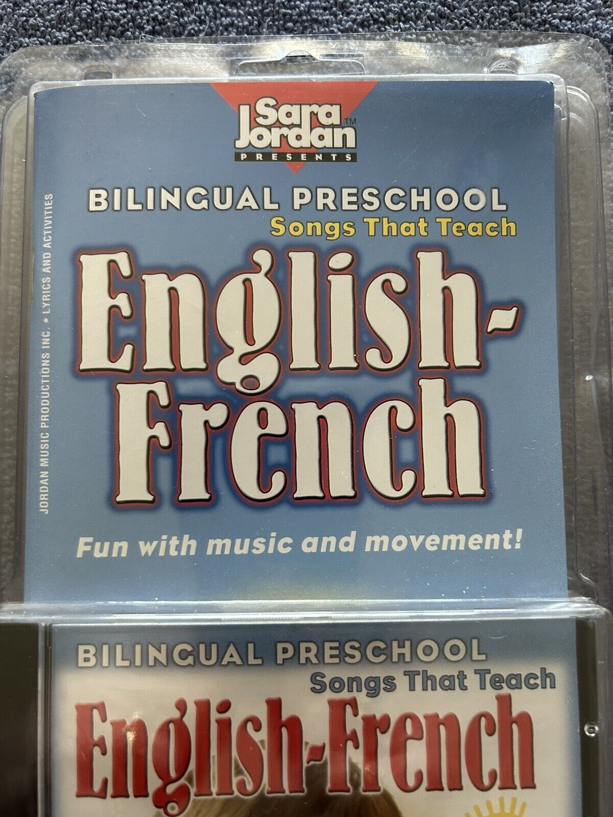 ENGLISH-FRENCH BILINGUAL PRESCHOOL  SONGS  THAT TEACH, SARA JORDAN