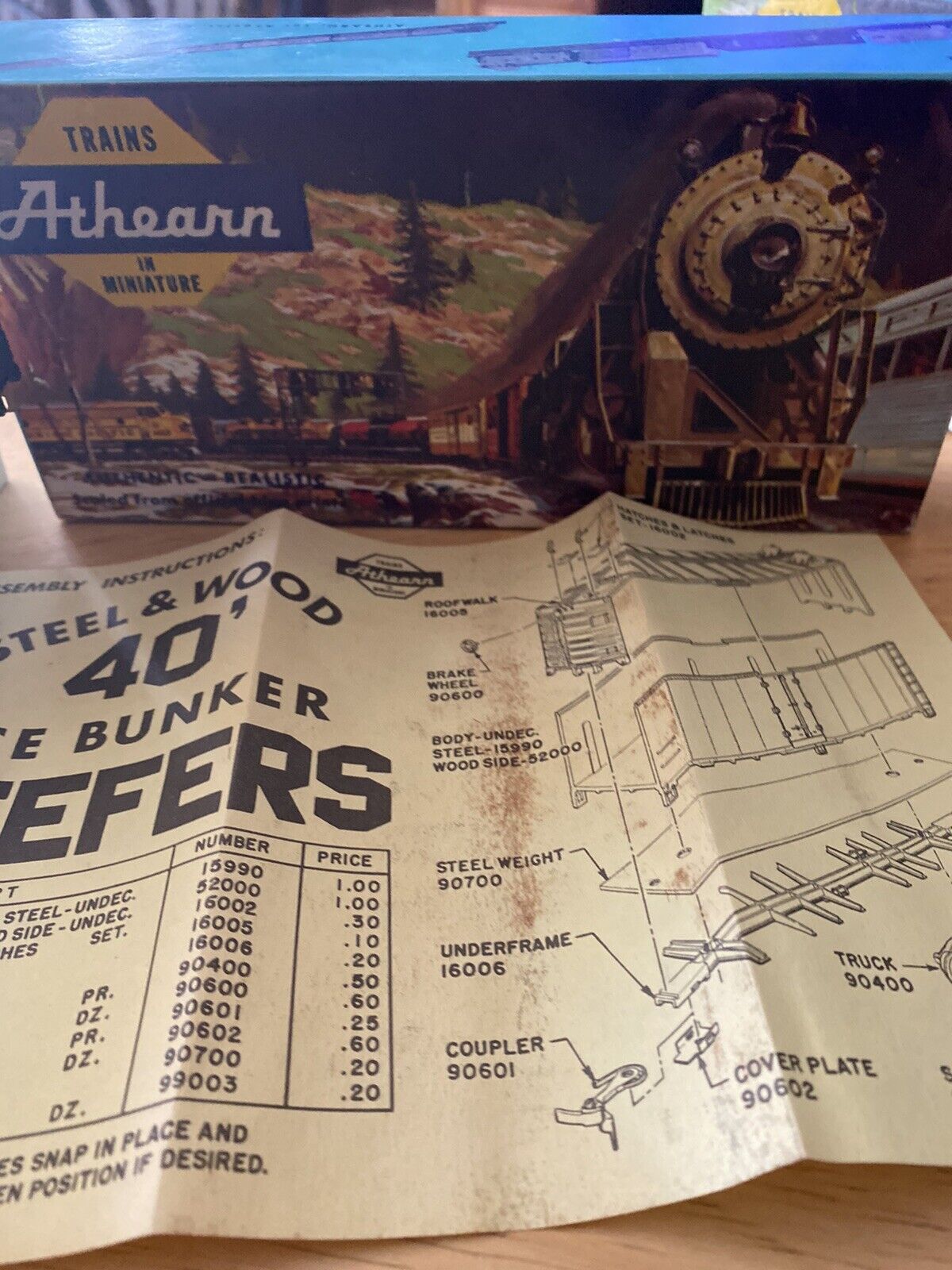 ATHEARN TRAINS IN MINIATURE BLATZ REFRIGERTOR CAR  (NIB)