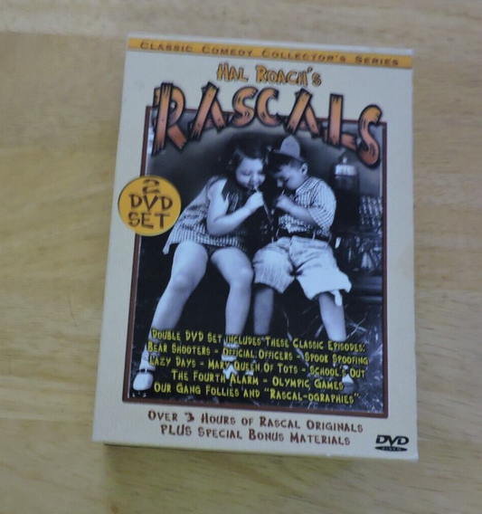 HAL ROACH'S RASCALS-2 DVD SET-2001