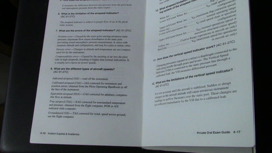 ASA Presents: Private Oral Exam Guide Prep for the FAA Oral Exam