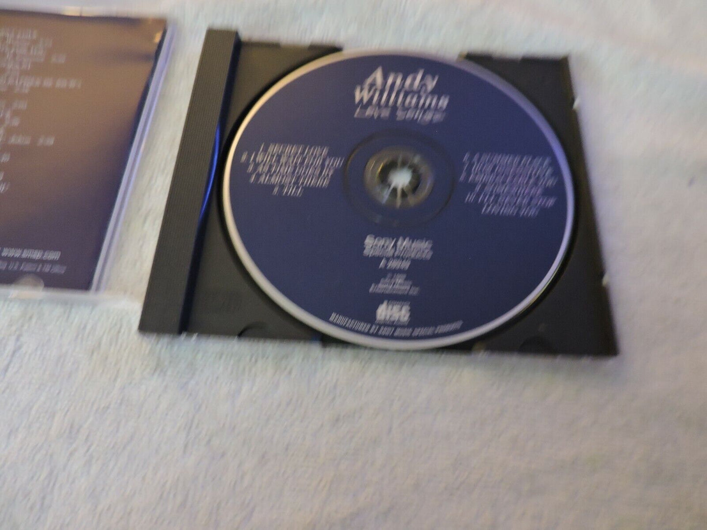 ANDY WILLIAMS LOVE SONGS 1998