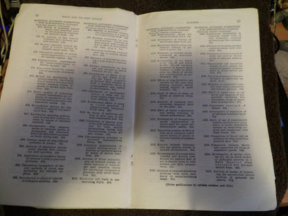 Vintage (1954) Civil/Naval/Air Force Aviation Reports Price List, 6th Edition