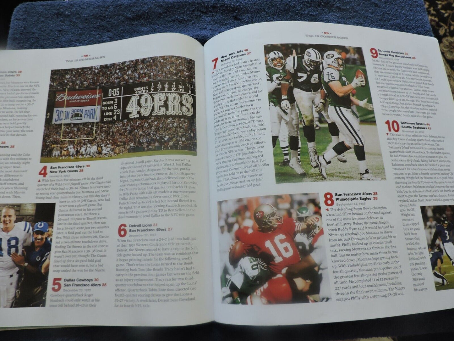 SPORTS ILLUSTRATED KIDS 1ST AND 10 TOP 10 LISTS OF EVERYTHING IN FOOTBALL
