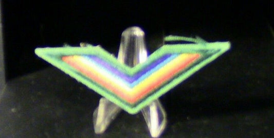 Official Girl Scouts: "Rainbow" Patch (V Shape)