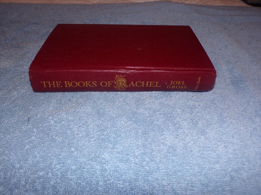 The Books Of Rachel Joel Gross 1979 Hardcover Fiction