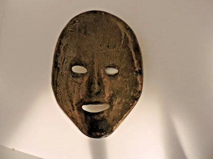 Brass Mardi Gras (New Orleans, LA.) Mask (Wall Hanger/Display/Costume)