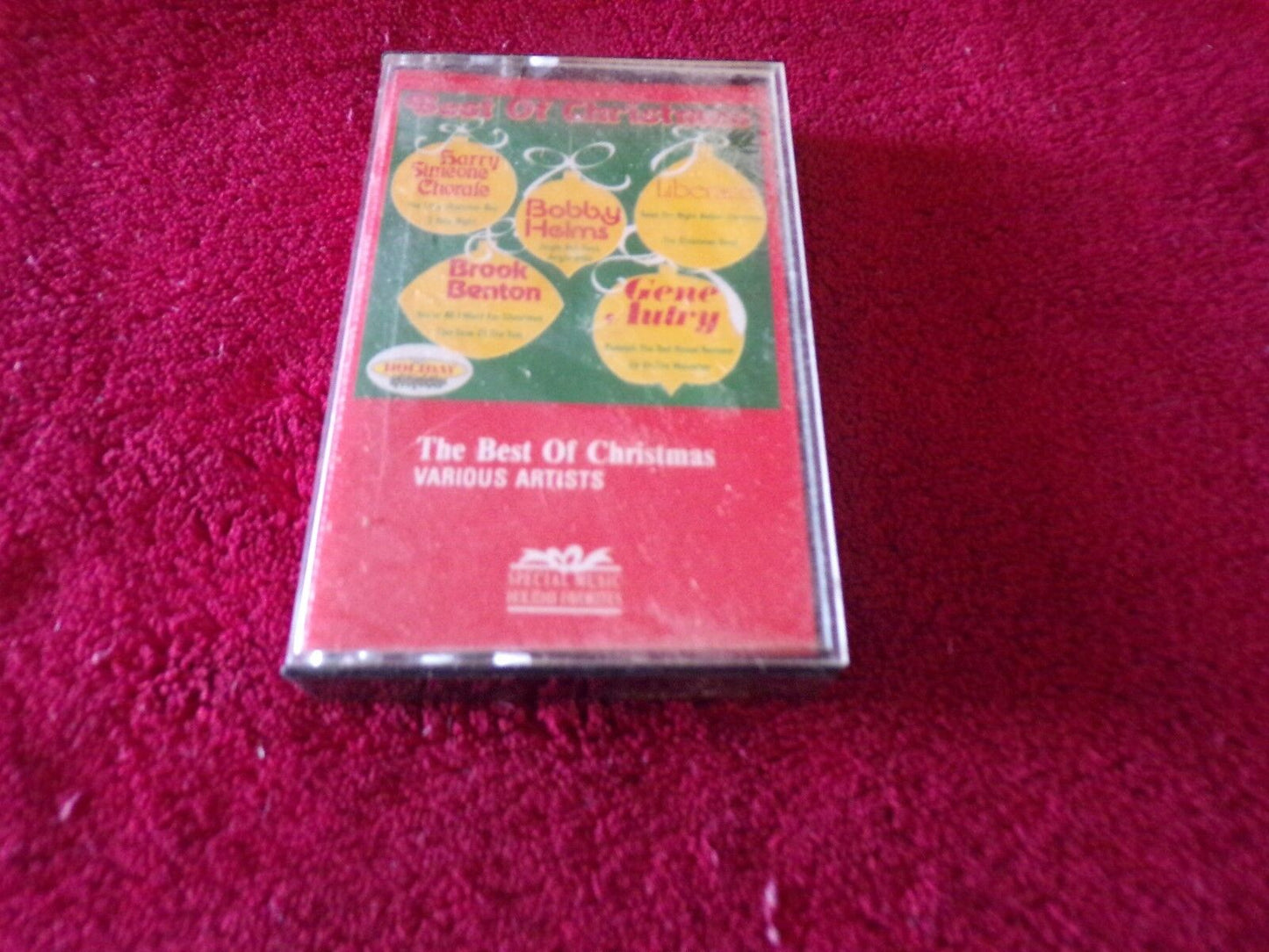 "The Best of Christmas" Cassette Tape Featuring Various Artists/Liberace/Autry