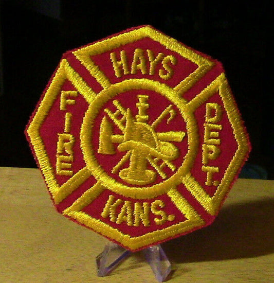 Fire Patch: Hays Kansas Fire Department Patch