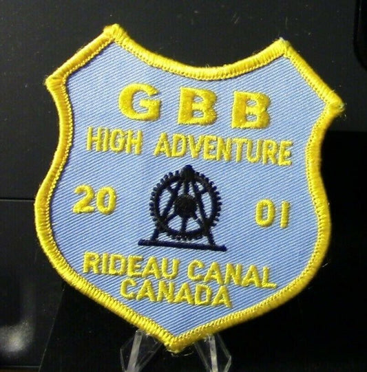 GBB High Adventure (2001) Rideau Canal Canada Patch
