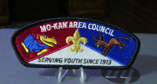 BSA Council Patch: MO-KAN Area Council Patch