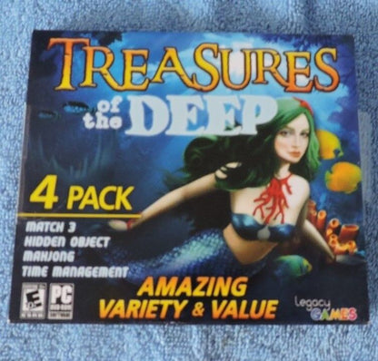 Treasures of the Deep 4  CD  Pack of Computer Games