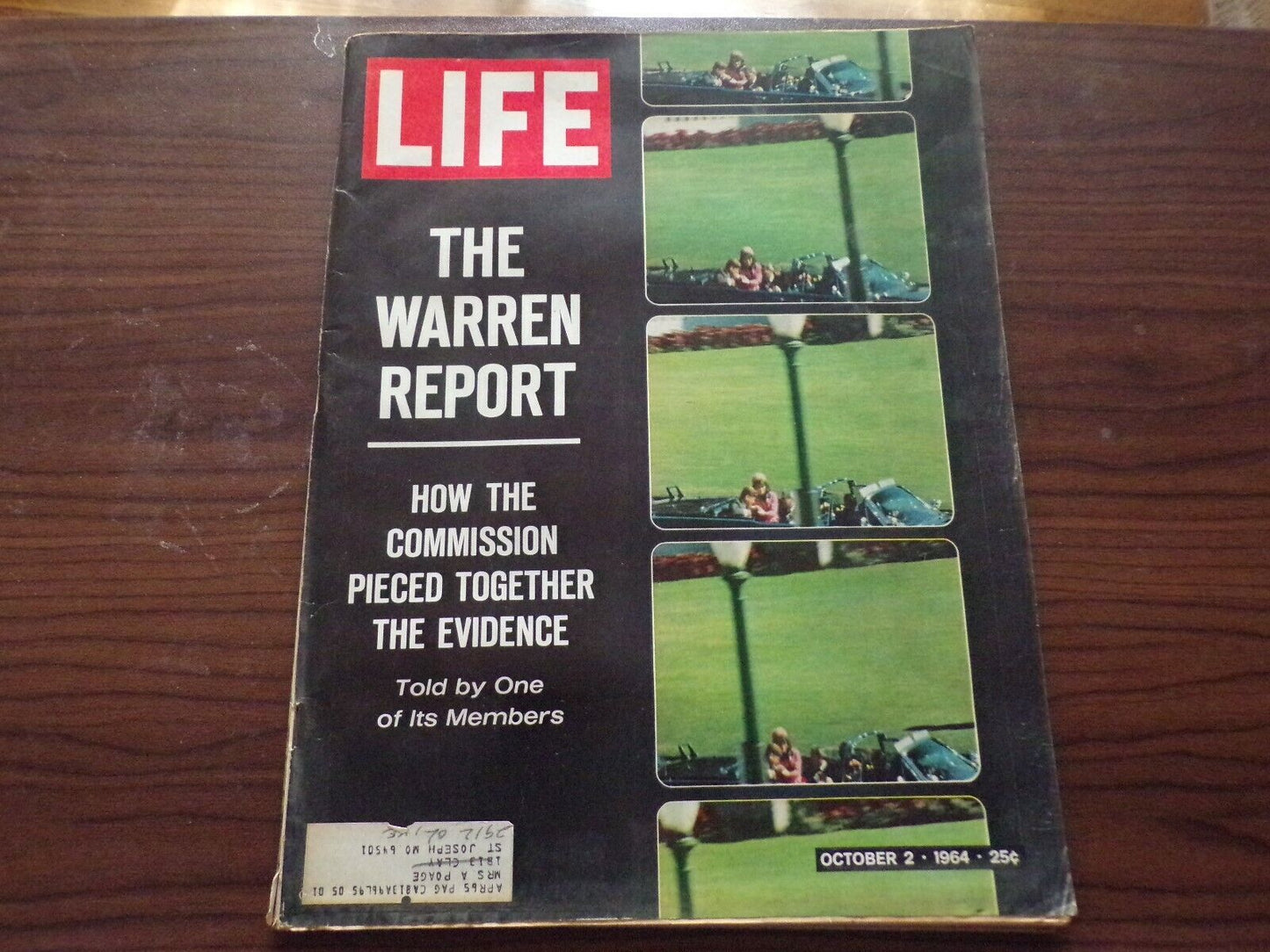 Lot of 5 Life Magazines: All Featuring JFK's Life and Death 1963-1964