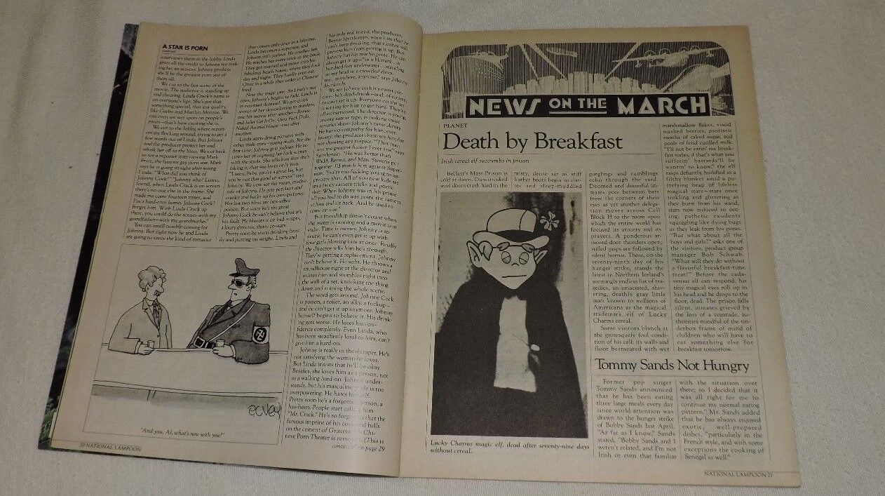 Vintage (1981) National Lampoon,The Humor Magazine "Let's get it up America"