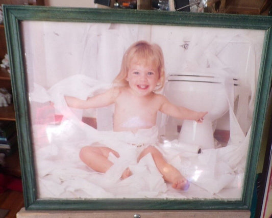 16 x 20 " North American Art Print " Baby Girl"