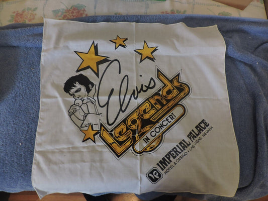 "Legends in Concert" Souvenir Scarf (Imperial Palace, Las Vegas, Nevada)
