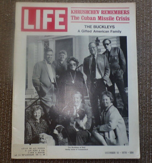 LIFE MAGAZINE "Khrushchev Remembers The Cuban Missile Crisis" 1971